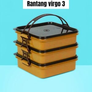 Rantang plastik Virgo (3 tingkat)
