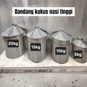 Dandang/ kukus nasi tinggi (Size 5-25 kg)