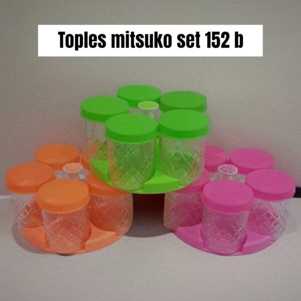 Toples Mitsuko set 152-B (akrilik/mika) (isi 5) (1 liter)