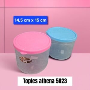Toples plastik bulat Athena 5023 (1,5 liter)