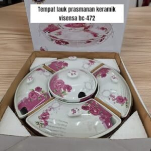 Tempat lauk prasmanan keramik Visensa BC-472