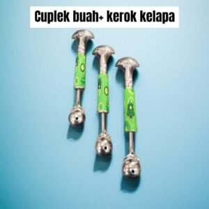 Cuplek buah + kerok kelapa