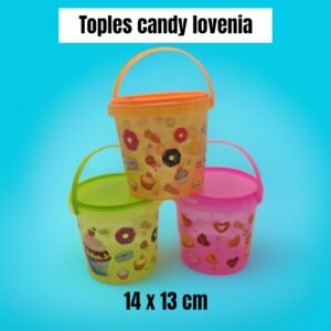 Toples plastik Candy Lovenia (1,5 liter)