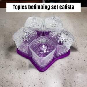 Toples Belimbing set isi 5 Calista (akrilik/mika)