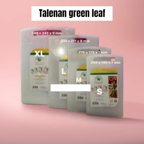 Talenan putih Green Leaf putih (all size)