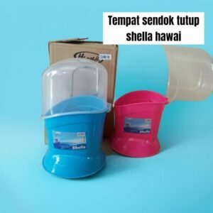 Tempat sendok tutup Shella Hawai
