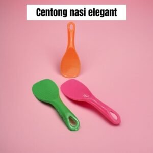 Centong nasi plastik Elegant