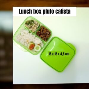Tempat/ kotak bekal makanan Pluto Calista (15x4,5 cm)