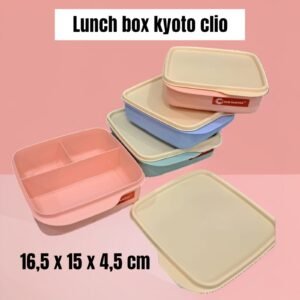 Tempat/ kotak bekal makanan Kyoto Clio (16,5x5 cm)