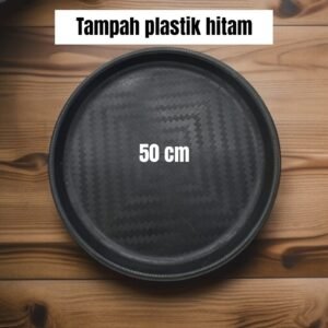 Tampah plastik Hitam (50cm)