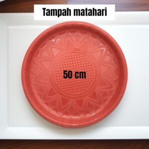 Tampah plastik Matahari (besar: 50 cm & kecil: 37 cm)