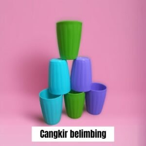 Gelas/cangkir plastik Belimbing