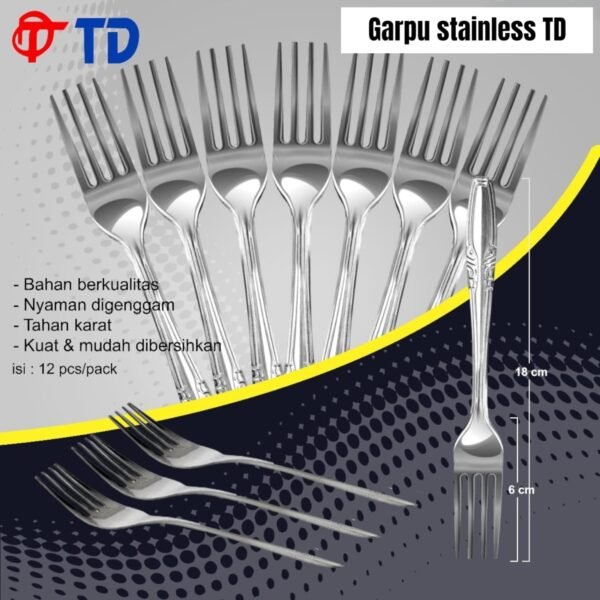 Sendok garpu TD (stainless steel)