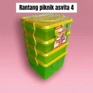 Rantang piknik Asvita (4 tingkat)