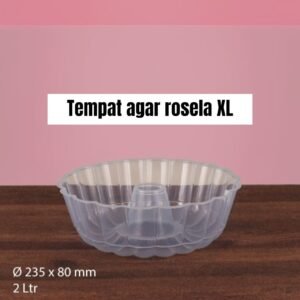 Tempat/ cetakan agar plastik Rosela (all size)