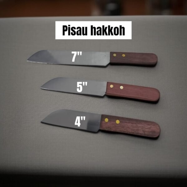 Pisau Hakkoh (stainless steel) (4-7")