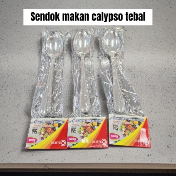 Sendok makan Calypso tebal (stainless steel)