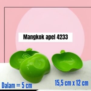 Mangkok plastik Apel 4233 (15,5x12 cm)