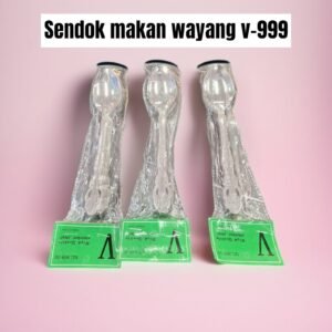 Sendok makan wayang V-999 tebal (stainless steel)