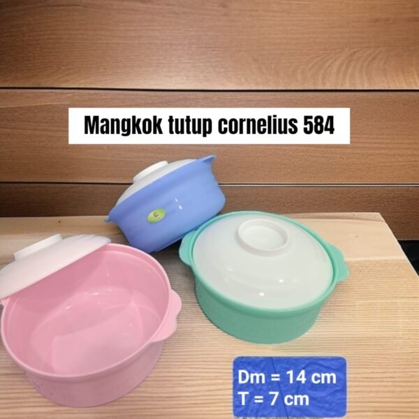 Mangkok tutup Cornelius 584 (14 cm)