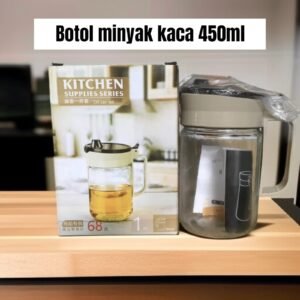 Botol minyak kaca/ beling 450ml