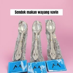 Sendok makan wayang Vavin tebal (stainless steel) (isi 12)