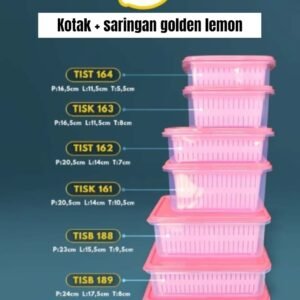 Toples / kotak + saringan plastik Sunkist