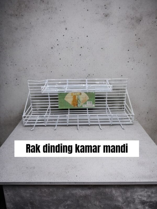 Rak dinding kamar mandi Modelline