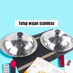 Tutup wajan (stainless steel)