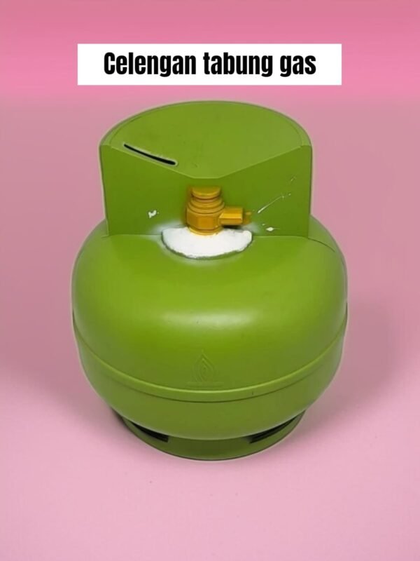 Celengan tabung gas plastik
