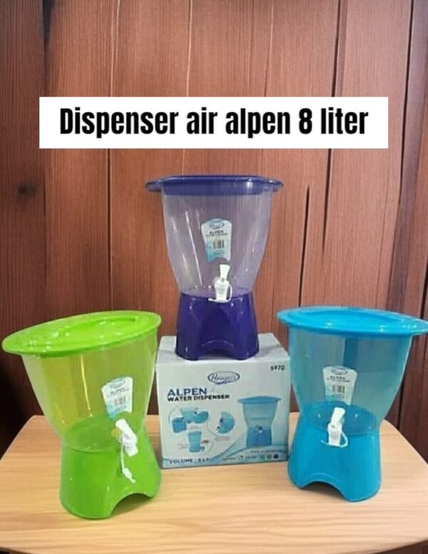 Dispenser/ tempat air Alpen (8 liter)
