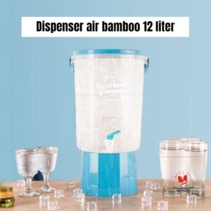 Dispenser/ tempat air, es Bamboo (2 liter)