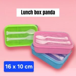 Tempat/ kotak bekal makanan panda (16x10 cm)