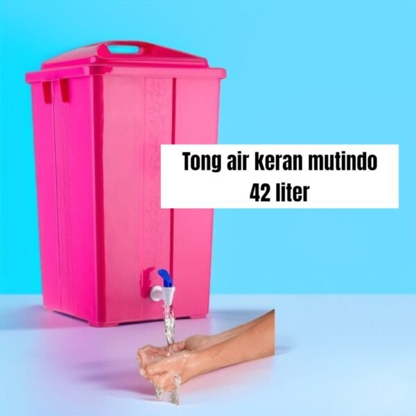 Tong keran/ tempat air segi Multindo (42 liter)