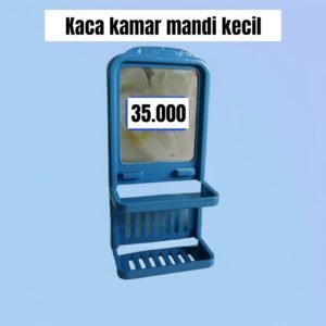 Rak kaca/ cermin kamar mandi kecil
