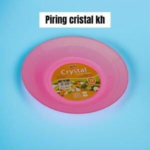 Piring plastik Crystal KH (22 cm)