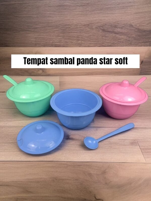 Tempat/ mangkok sambal panda star soft