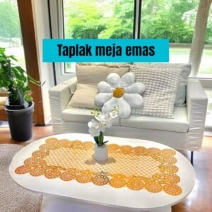 Taplak meja emas