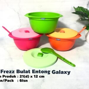Tempat lauk, sayur/ Basi bulat Frezz