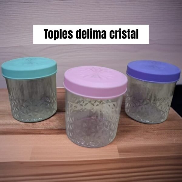 Toples Delima Cristal (800 ml) (akrilik/mika)