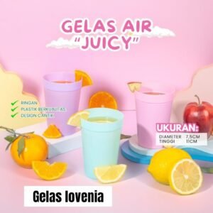 Gelas plastik Lovenia juicy