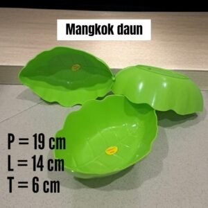 Mangkok plastik Daun (19 cm)