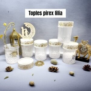 Toples pirex lilia (akrilik/mika)