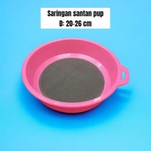 Saringan santan plastik Pup (20-26 cm)