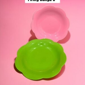 Piring plastik bunga 9" (23cm)
