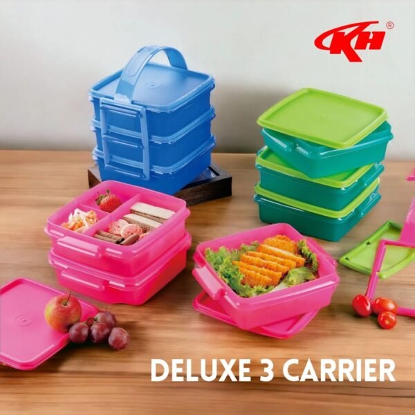 Rantang deluxe carrier KH ( 2 & 3 tingkat)
