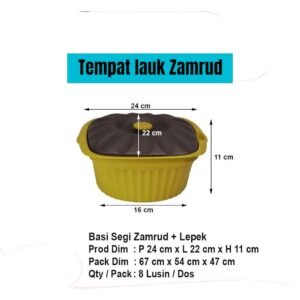 Tempat lauk Zamrud