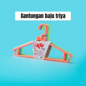 Gantungan baju plastik Triya (6 pcs)