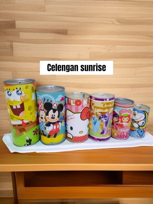 Celengan kaleng Sunrise