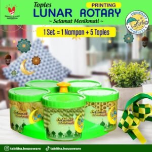Toples plastik lunar set